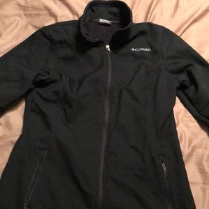 Columbia soft shell jacket fleece